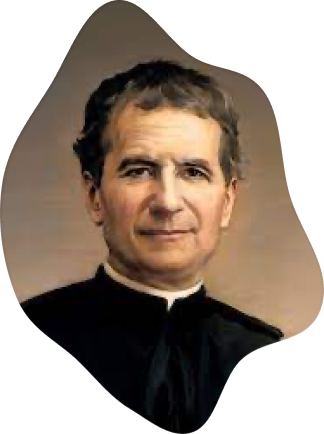 Portrait de Saint-Jean Bosco, saint patron du lycée professionnel privé catholique Don Bosco Tahiti